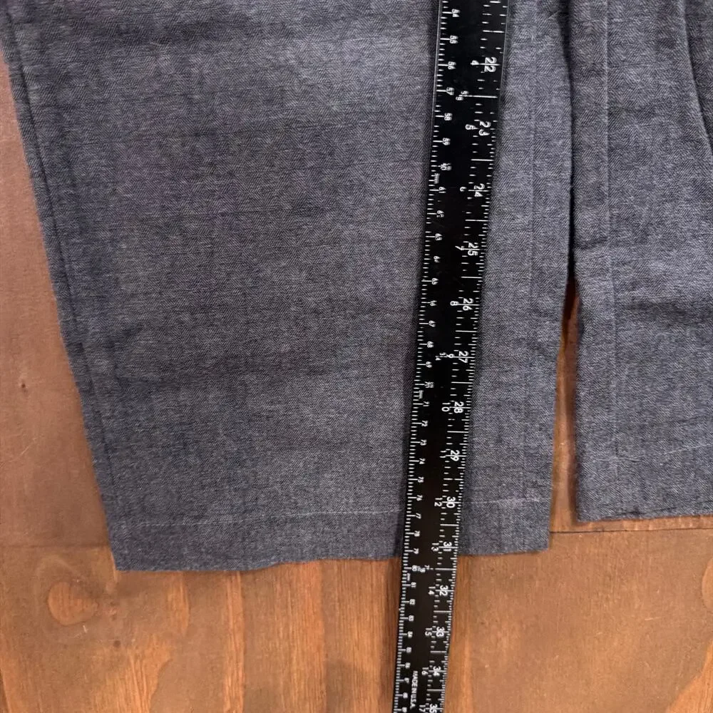 Banana Republic Mens Pants Gray Aiden Fit Corpcore Casual Wear 38x32
